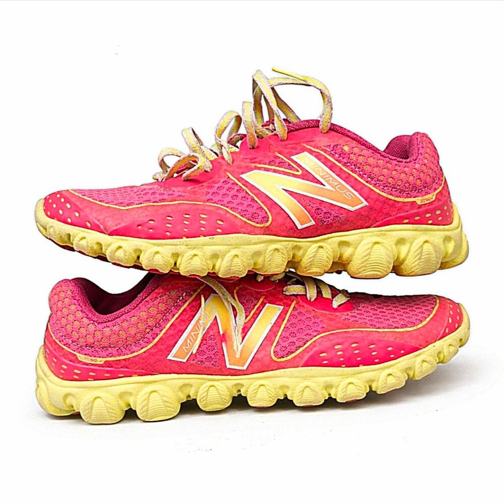 New Balance Minimus Ionix 3090 Pink Yellow Youth 5 / Womens 6.5 VGUC